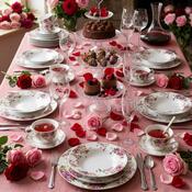 Banquet Beauty 18-częściowy zestaw stołowy