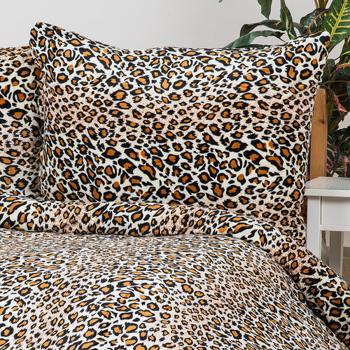 Obliečky Mikroplyš Leopard, 140 x 200 cm, 70 x 90 cm