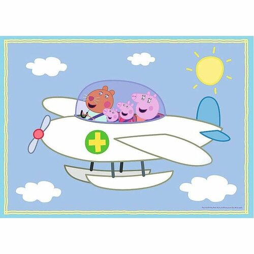 Trefl Puzzle Prasiatko Peppa, 4 ks