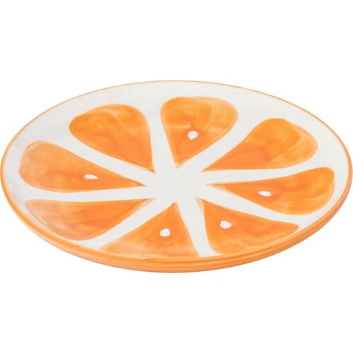 Altom Set of ceramic plates Tropicana orange 20cm, 2 pcs