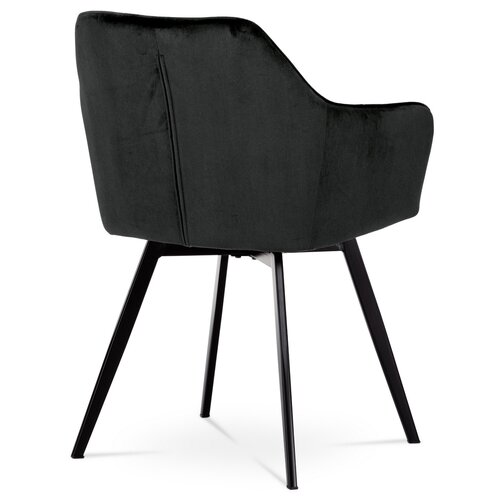Set de scaune de sufragerie DCH-425 BK4, 2 buc.