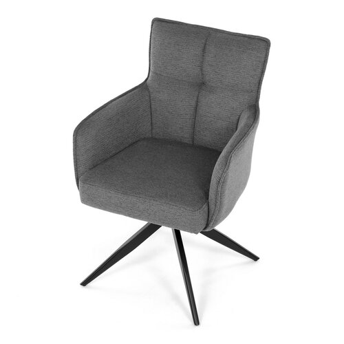 Esszimmerstuhl-Set mit Rückstellmechanismus DCH-P3170 GREY2, 2 Stück