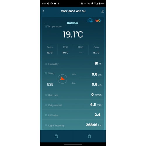 Sencor SWS 16600 WiFi smart home meteostanicaWiFi