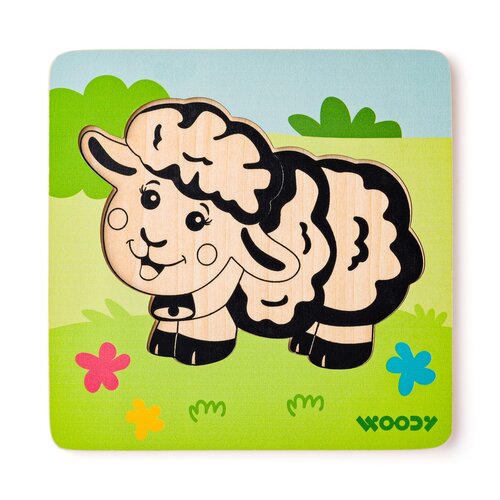 Woody Puzzle Baby Sheep