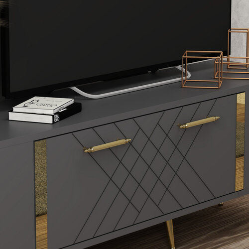 TV-Lowboard Detas Anthracite