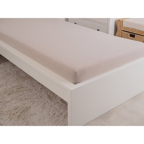 4Home Jersey-Bettlaken Ideal Kaffee, 180 x 200 cm