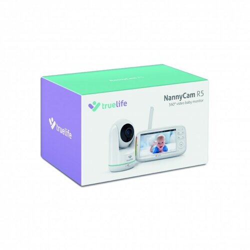 Obrotowa niania elektroniczna TrueLife NannyCam R5