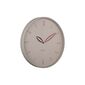 Karlsson 6012WG design ceas de perete bej, diametru 40 cm