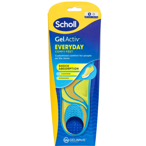 Scholl Pánske vložky do topánok na bežný deň GelActiv, S