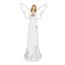 Božična dekoracija Angel z svetlečimi krili,poliester, 19 cm