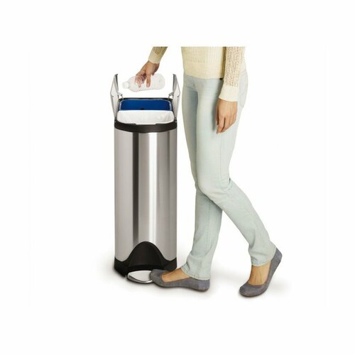 Simplehuman Pedal odpadkový koš 40 l, nerjavečejeklo