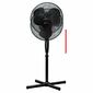 Clatronic VL 3603 S BK stojanový ventilátor 40 cm, černá