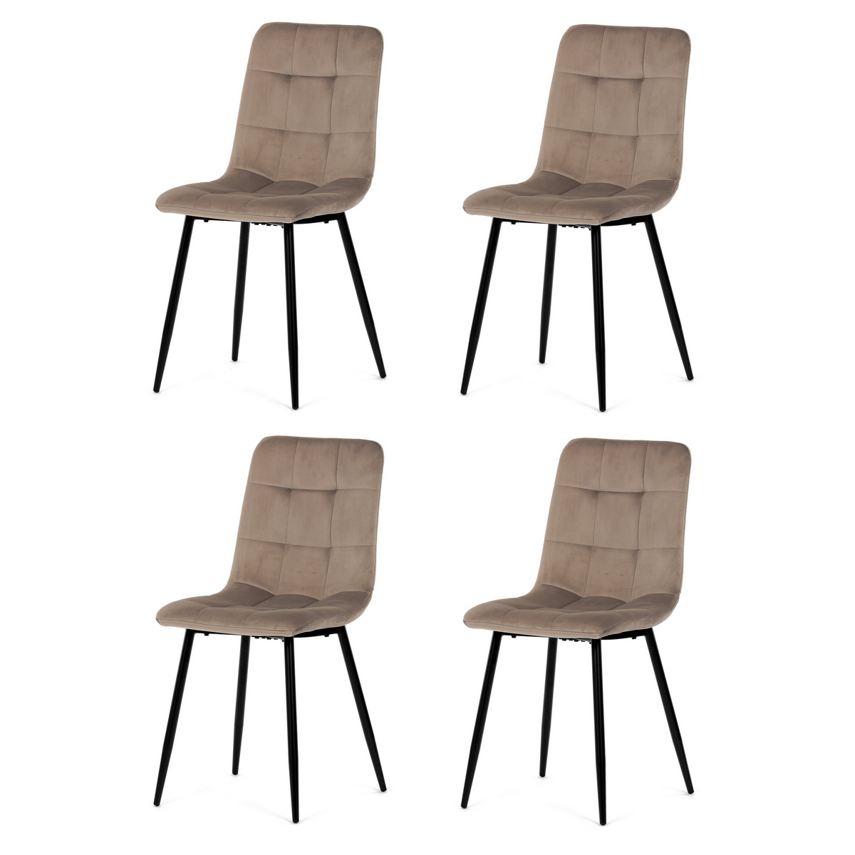 Set de scaune de sufragerie CT-281 CRM4, 4 buc