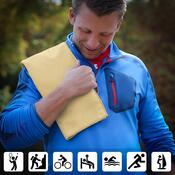 DecoKing Fitness Ręcznik Ekea beżowy, 40 x 80 cm