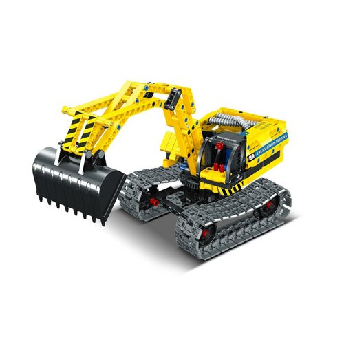 Stavebnice iM.MASTER bagr/robot 2v1, 342 dílků