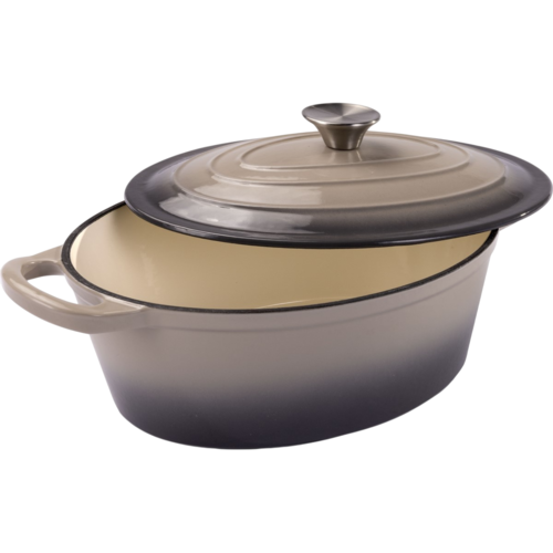 Lamart LT1305 Чавунна овальна каструля Iron 28 x 22 см, 3,5 л