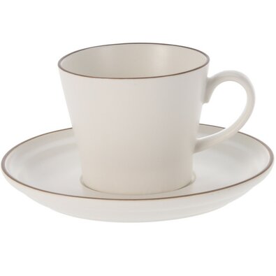 Filiżanka porcelanowa ze spodkiem, 200 ml