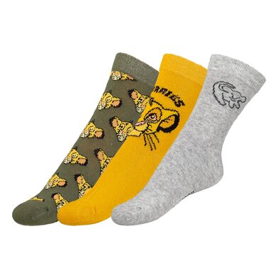 Șosete pentru copii Lion King, mărimea 27-30, 3perechi