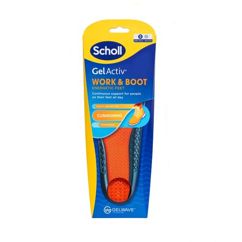 Scholl Tălpi interioare pentru bărbați GelActiv, S