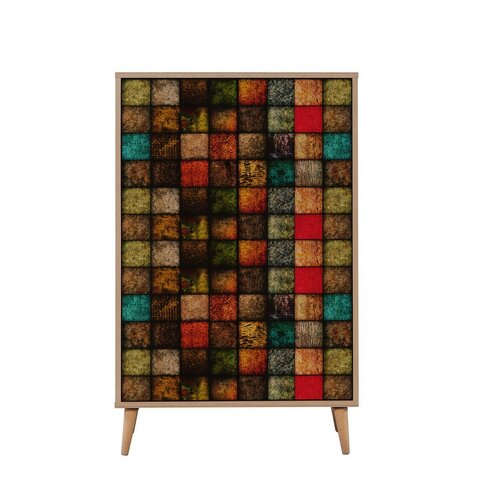 Skříňka Mega Sonoma Oak Cubes