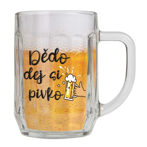 Bohemia Gifts Darilni vrč - Za dedka, 500 ml
