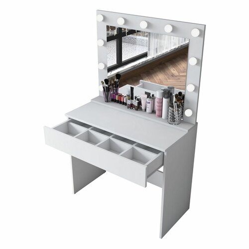 Kozmetický stolík  Aria White