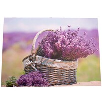 Gemälde auf Leinwand mit Lavendel Provence,  30 x 40 cm