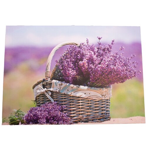 Obraz na plátne s levanduľou Provence, 30 x 40 cm