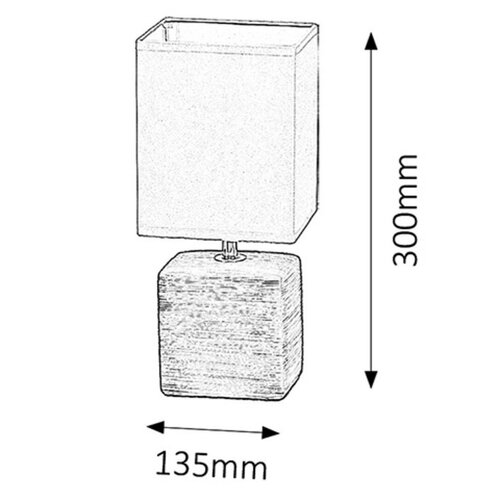 Rabalux 4458 Настільна лампа Orlando