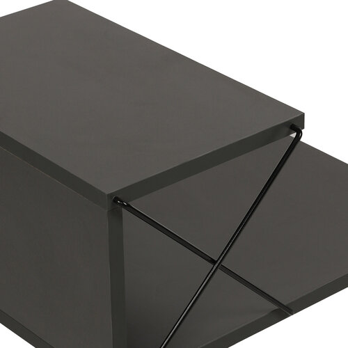 Stolik nocny Cross Anthracite