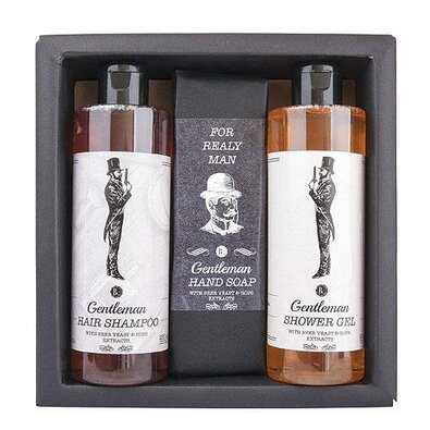 Bohemia Gifts Kosmetisches Set für Männer Gentleman