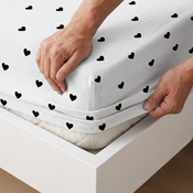 4Home jersey rjuha Srdíčka, 90 x 200 cm