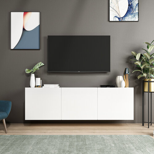 TV stolík Biely