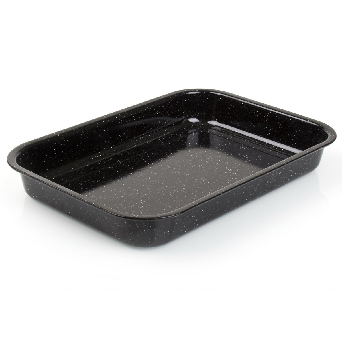 Banquet Smaltovaný pekáč CULINARIA Black 42 x 29 x6 cm, L