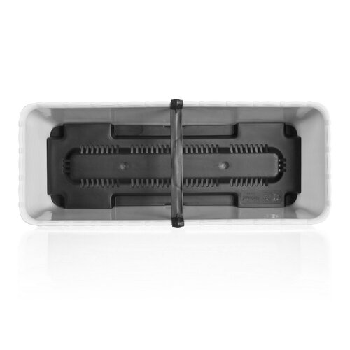 Skrzynka na kwiaty samonawadniające Rattan Natura Line, brązowy 50 cm