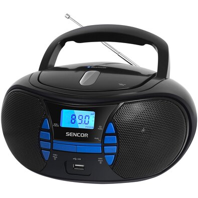 Rádio Sencor SPT 2700 BK s bluetooth, čierne