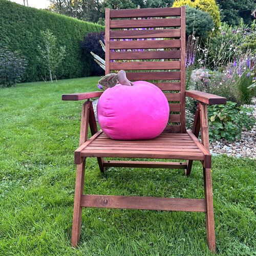 Poduszka Squish Brzoskwinia Malvína, 35 x 35 x 35 cm