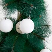 Set ornamente de Crăciun 4Home Noel, 100 buc., alb