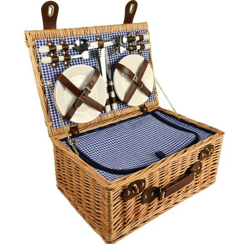 Piknikový kôš pre 4 osoby Greece, 46 x 31 x 20 cm