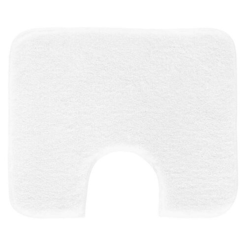 Grund WC predložka z izrezom Melange bela, 50 x 60cm