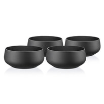 Crystalex Mini Bowls Black 4 részes tálkészlet,95 ml Crystalex Mini Bowls Black 4 részes tálkészlet,95 ml