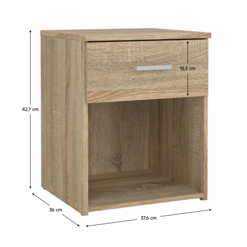 Noční stolek GARBO, dub sonoma