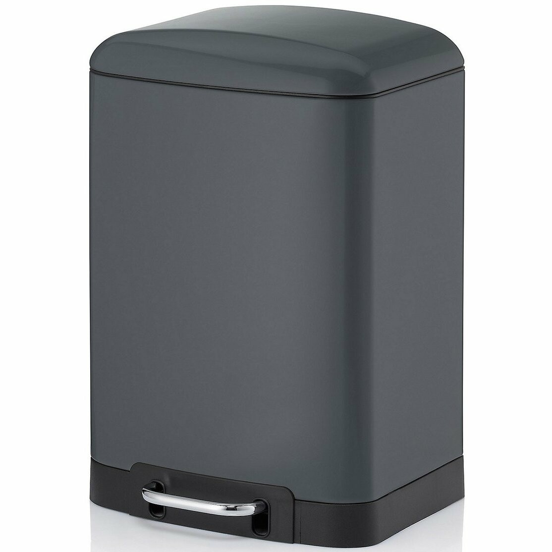 Kela Odpadkový kôš DAVINO 12 l, tmavosivá