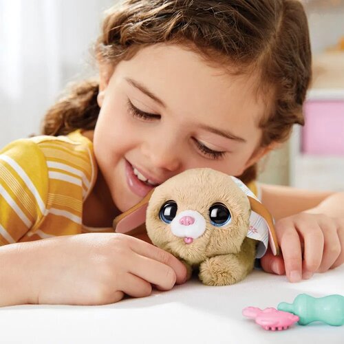 FurReal Newborns PUPPY, Interaktívne plyš. šteňa, sv. hnedá
