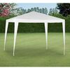 ProGarden Kerti pavilon 3 x 3 m, fehér, magasság 245 cm