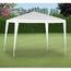 ProGarden Kerti pavilon 3 x 3 m, fehér, magasság 245 cm