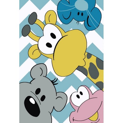 Otroški preproga Kiddo 1084 multi, 80 x 150 cm