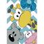 Covor pentru copii Kiddo 1084 multi, 80 x 150 cm
