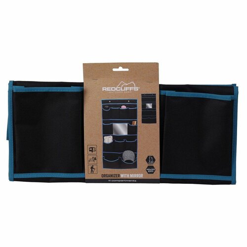 Redcliffs Zavesi organizér s predalčki 45 x 90 cm,črn