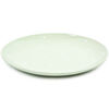 Ceramiczny talerz płytki w kropki, zielony